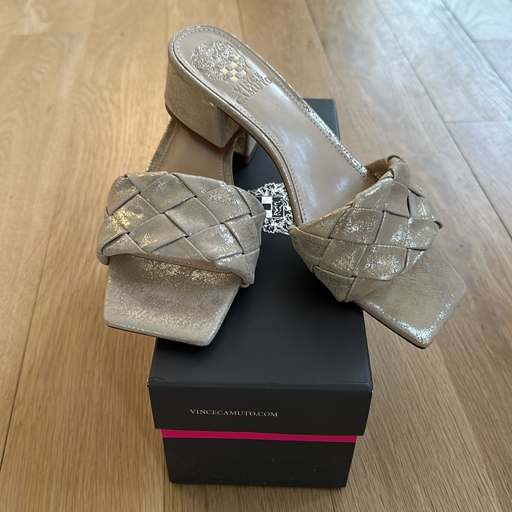 Vince Camuto Sentra Woven Strap Sandal